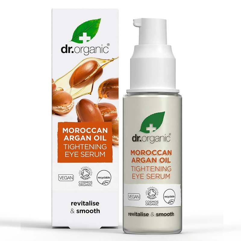 Dr. Organic Moroccan Argan Oil Instant Tightening Eye Serum 30ml 