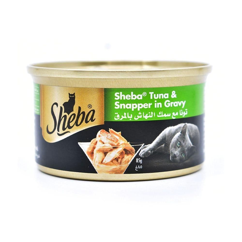 Sheba Tuna & Snapper Wet Cat Food - 85G