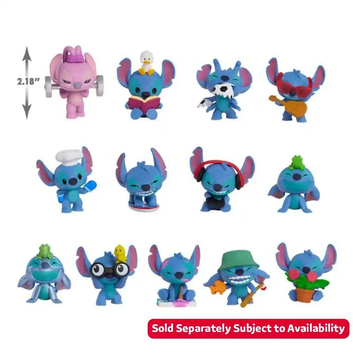 Disney Stitch Collectible Mini Figure Series 4 (Sold Separately Subject To Availability)