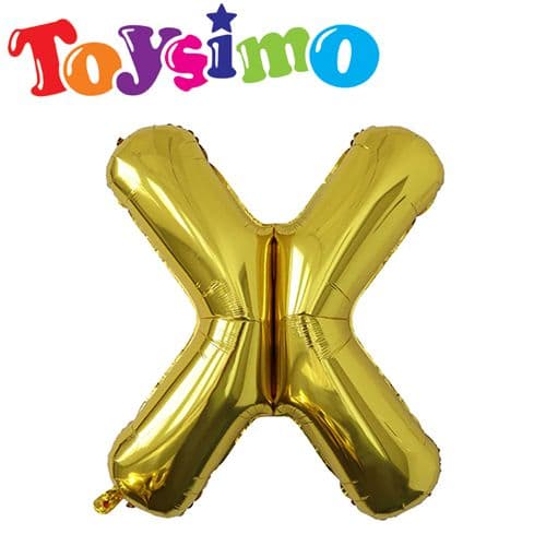 32-Inch X Letter Alphabet Balloon