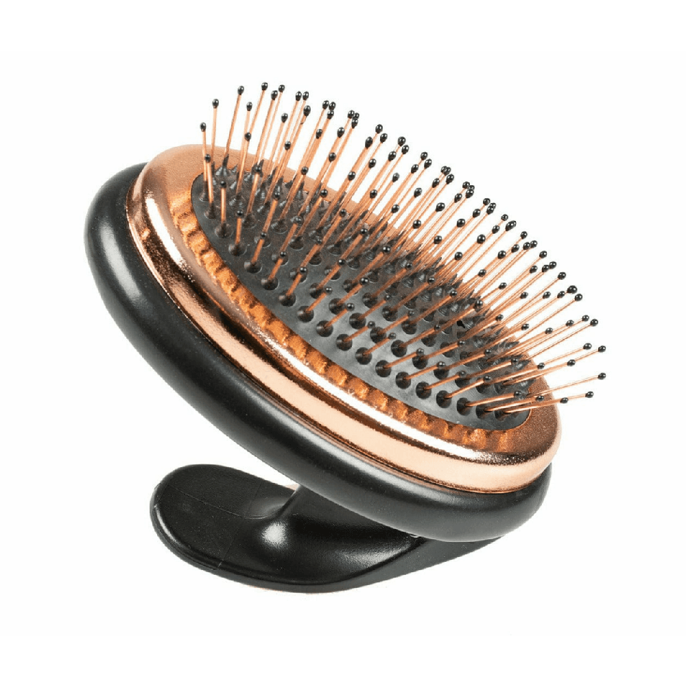 Noir Ergonomic Pin Brush 11X7X9,5Cm Bronze/Black
