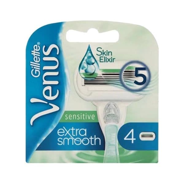 Gillette Venus Extra Smooth Sensitive 4Ct