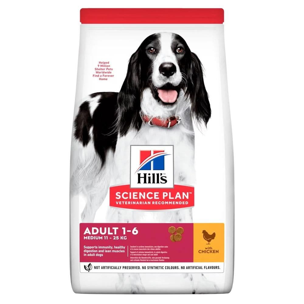 Hill'S: Science Plan Medium Adult Dog Food - 2.5Kg | Chicken