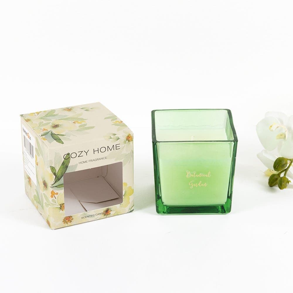 Cozy Home Botanical Garden Candle, Green - 172 Gm