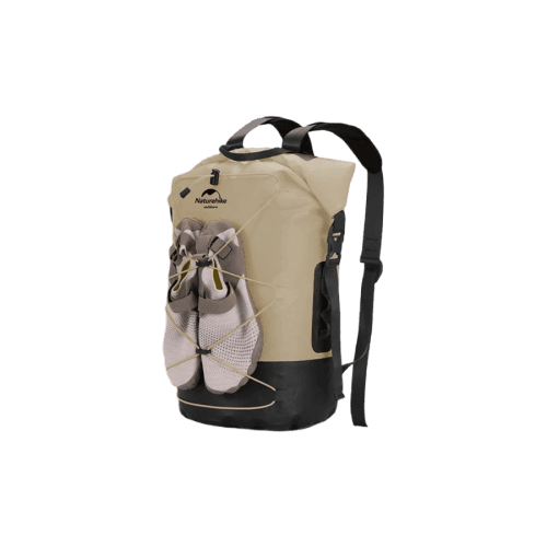 Naturehike Tb03-Shimmer-Tpu Wet And Dry Separation Waterproof Bag (Without Shoes) 20L - Khaki