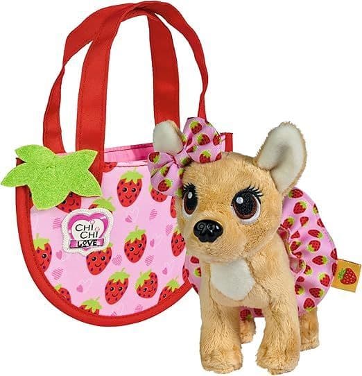 Simba Chi Chi Love Little Berry Dog Toy With Bag And Accessories