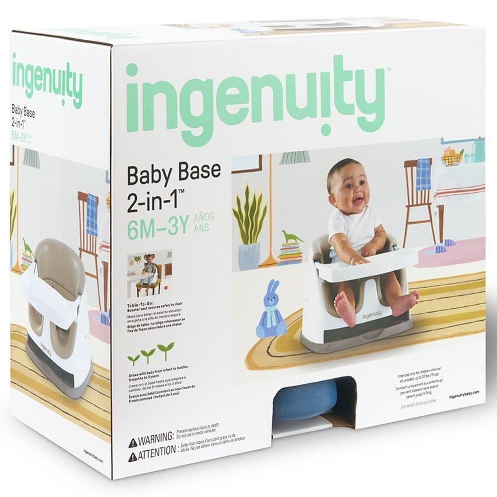 Ingenuity Baby Base 2-In-1 Seat - Green