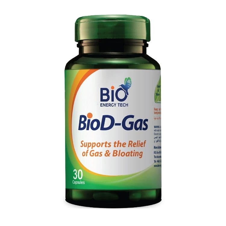 Bioenergy Tech Biod-Gas Capsules 30'S #19708