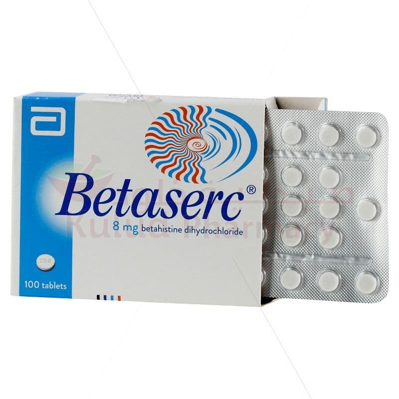 Betaserc Tablet 8 Mg 100 PC