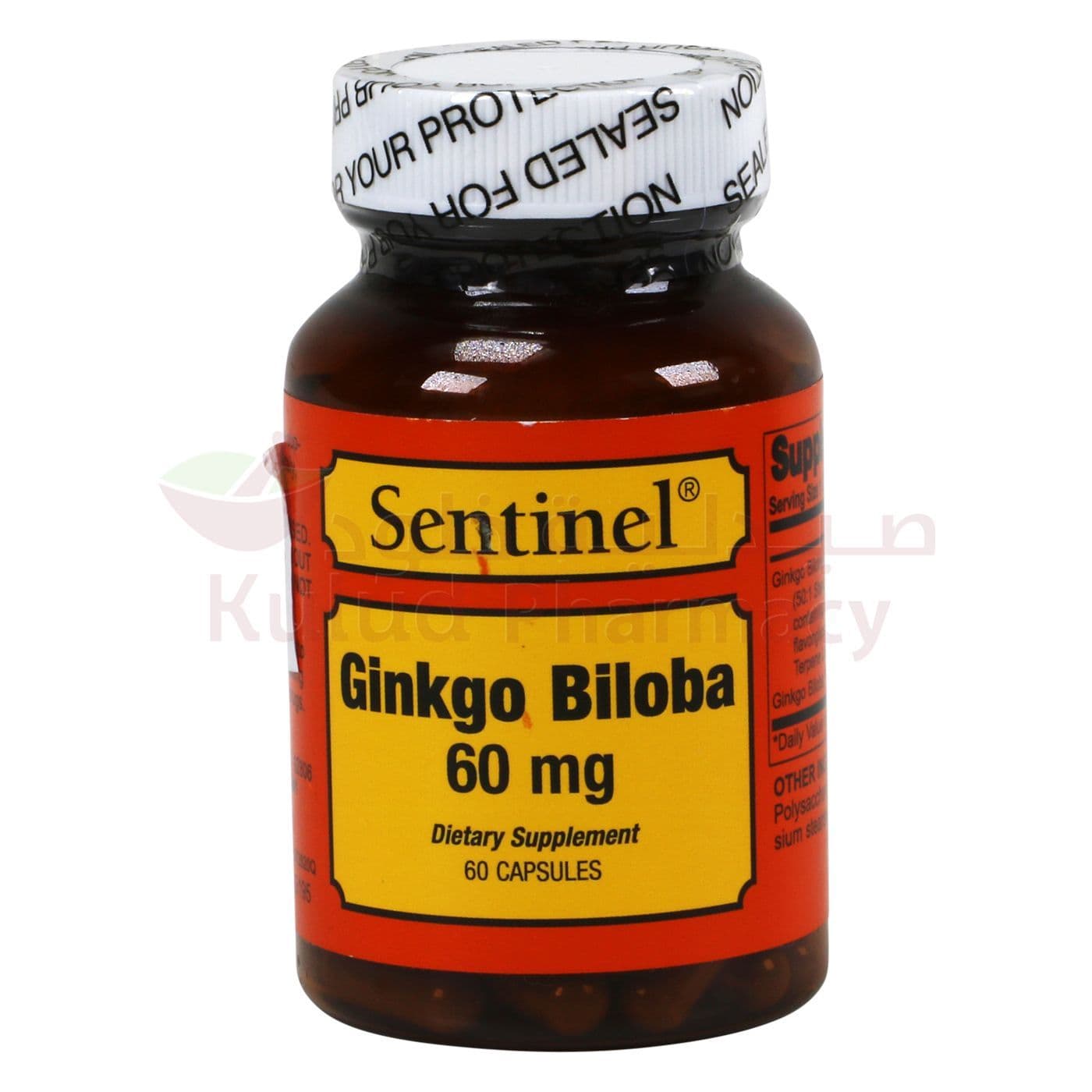 Sentinel Ginkgo Biloba Capsule 60Mg 60 CAP
