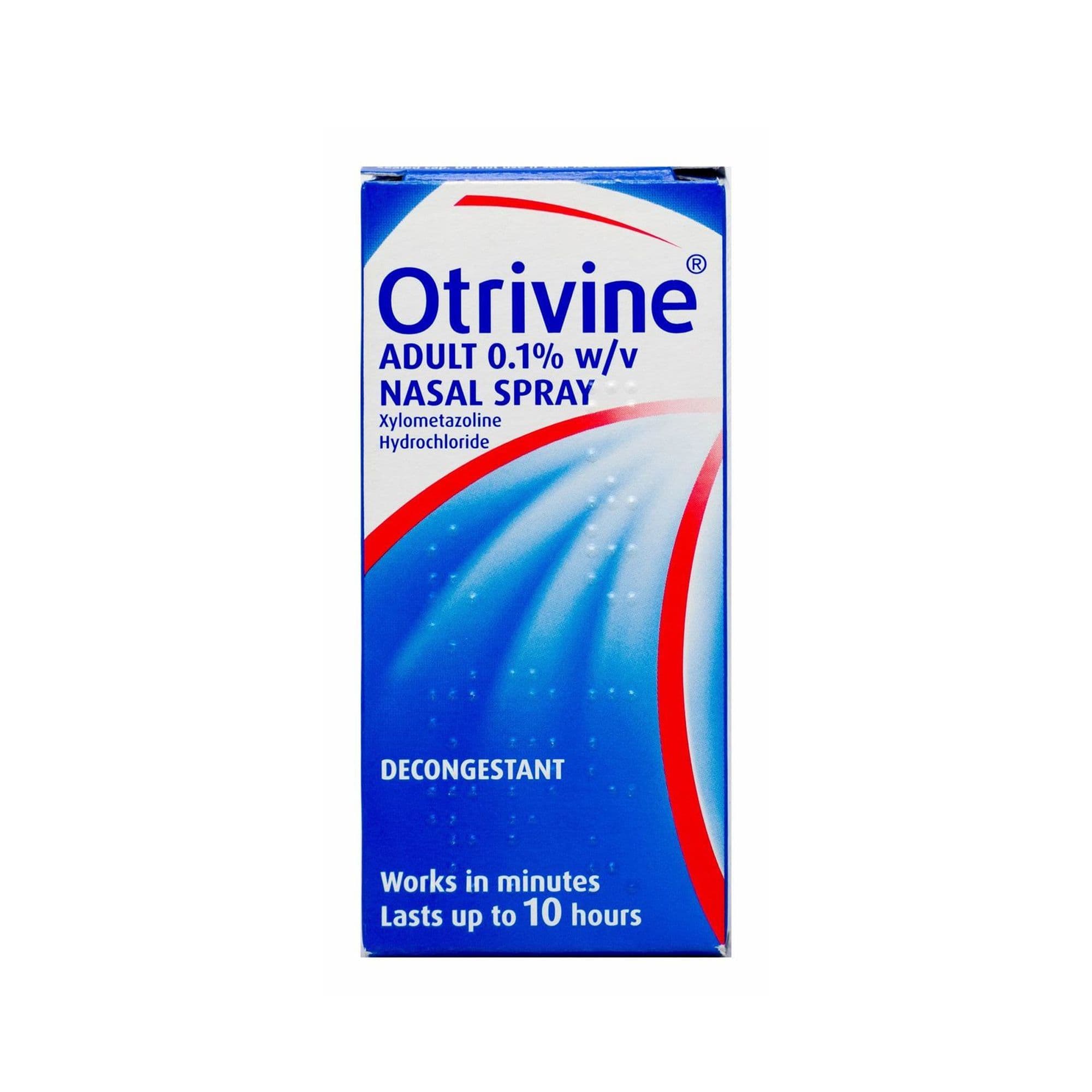Otrivin 0.1% Nasal Spray (Adult