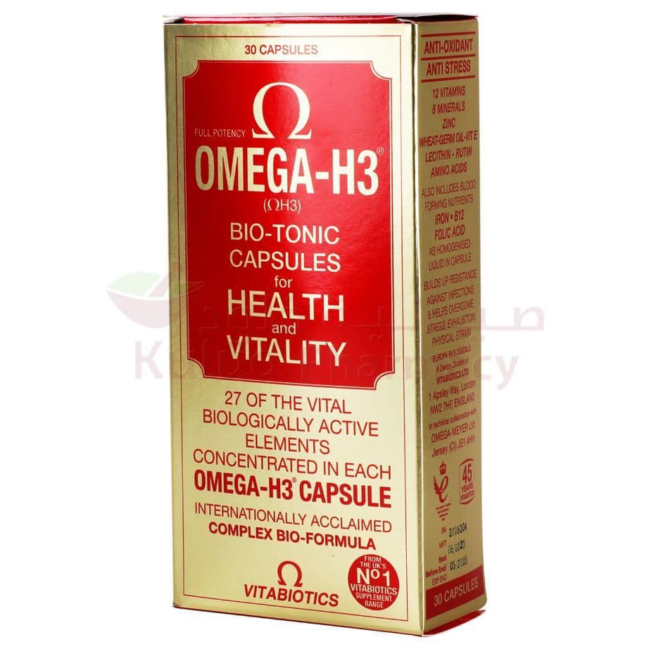 Omega H3 Capsule  30 PC