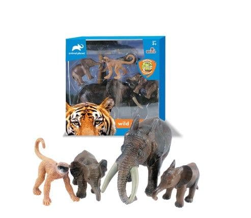 Wenno Animal Planet Wild Animal 4pcs