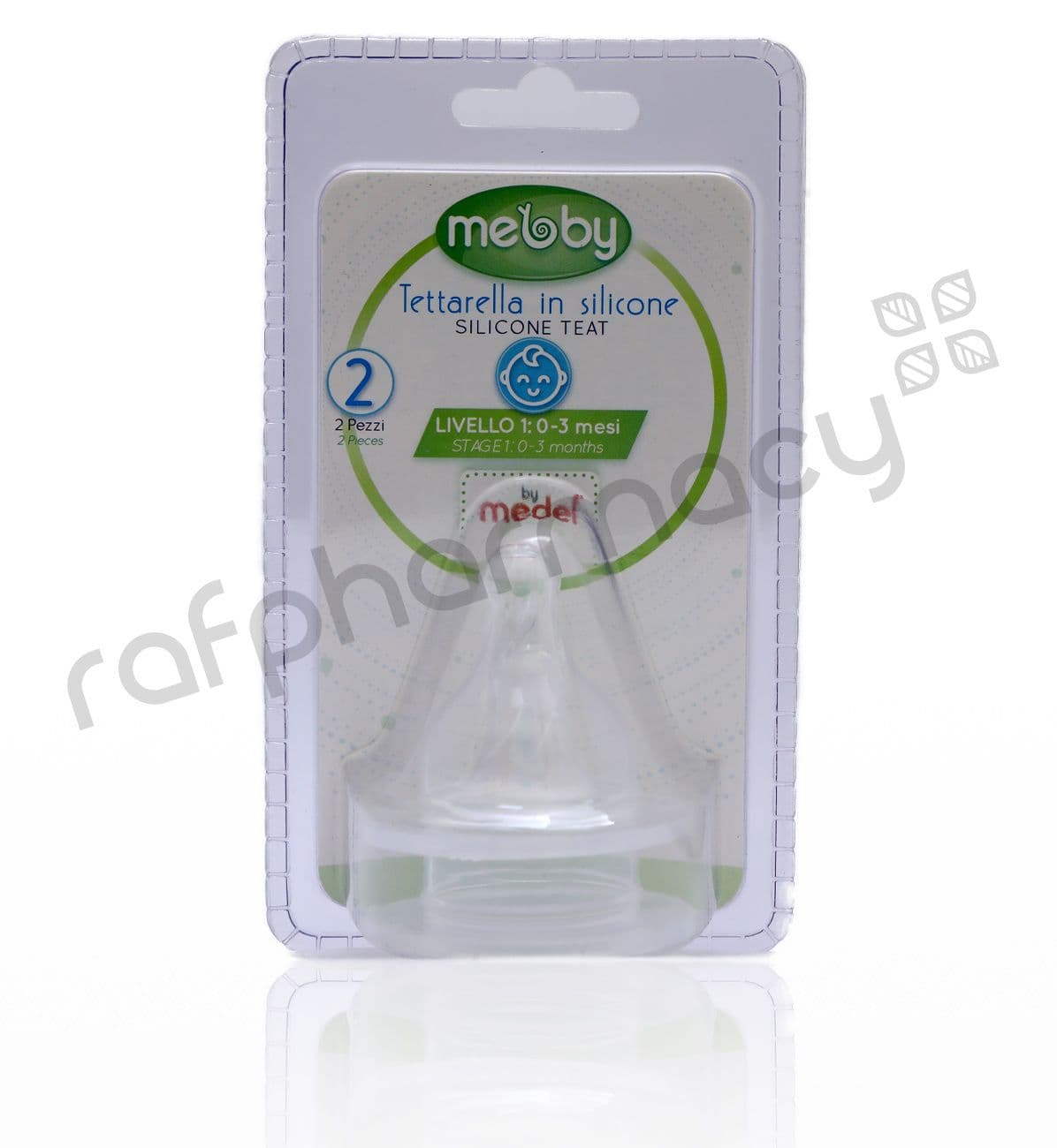 Mebby Silicone Teats for 0-3 months (Item #95196)