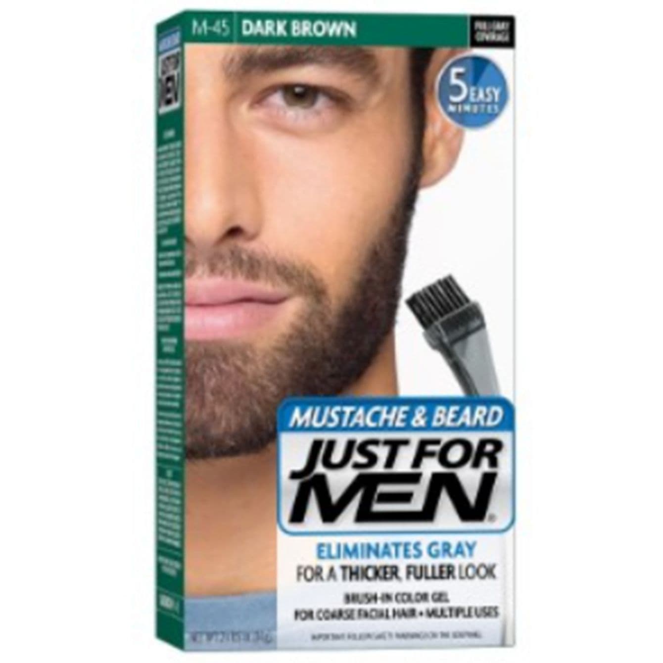 Just For Men Beard Dark Brown M 45 Hair Color  14 GM