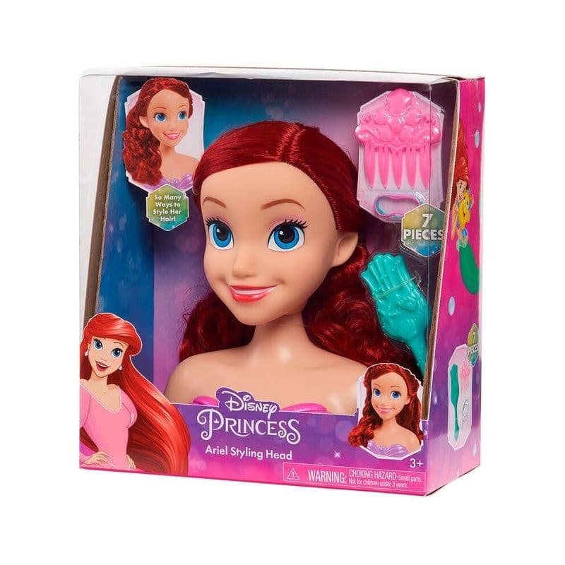Disney Princess Small Styling Heads - Ariel