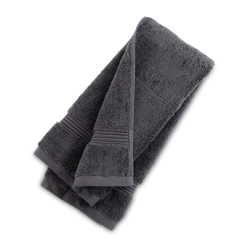 Sascha Hand Towel, Stone Grey - 50X80 Cm