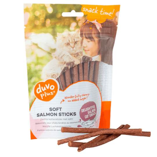 Soft Salmon Sticks 50G