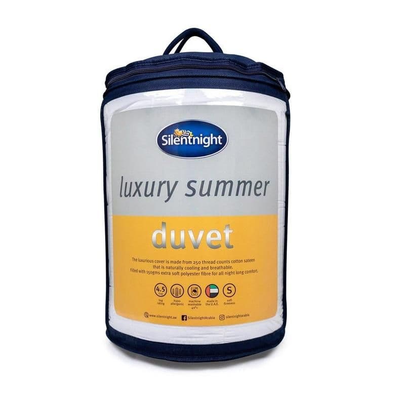 Silentnight Luxury Summer Duvet, White - 230X220 Cm
