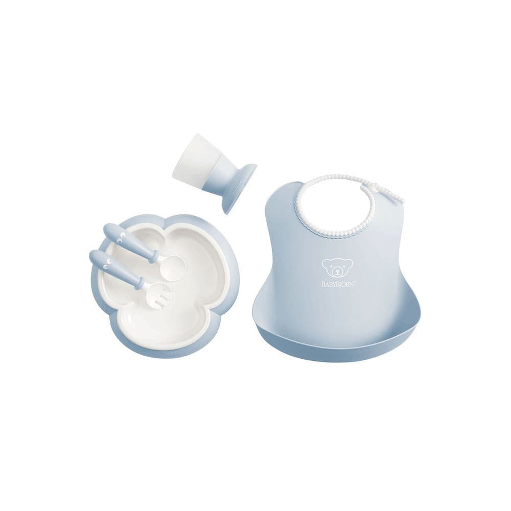 Babybjorn Baby Dinner Set (Powder Blue)