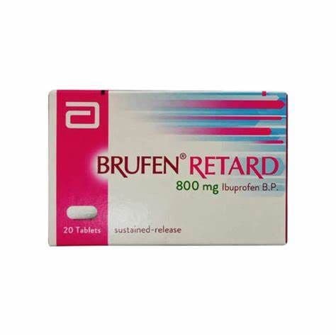 Brufen Retard 800Mg 20 tablets 00Ba