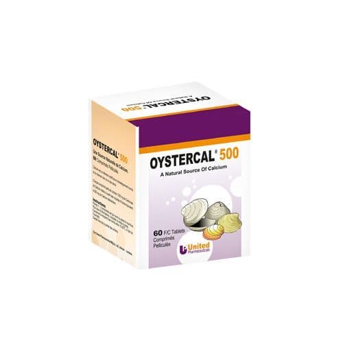 Oystercal Tablet 500 Mg 60 PC
