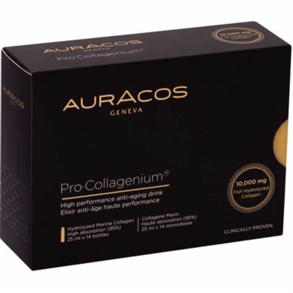 Auracos Geneva Pro-Collagen 10,000Mg 14 Ampoules 25Ml
