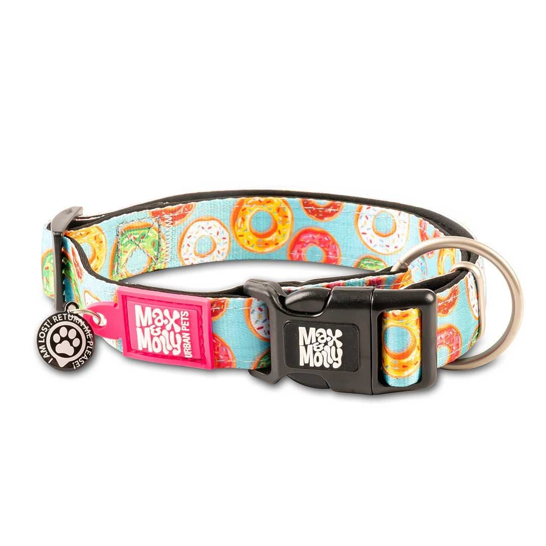 Smart Id Collar - Donuts/M