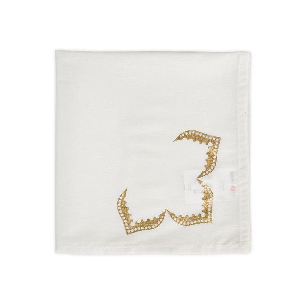 Bohemia Table Napkin, Cream - 45X45Cm