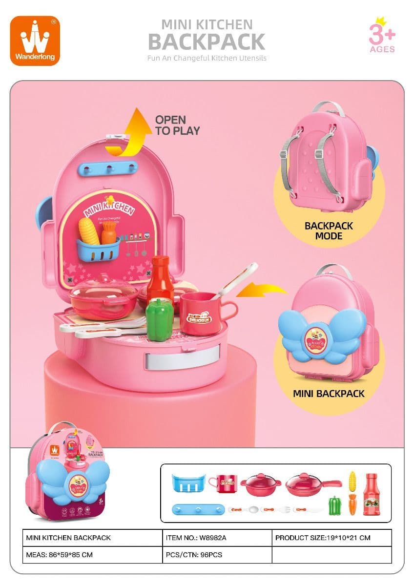 Wanderlong Fashion School Bag Kitchen