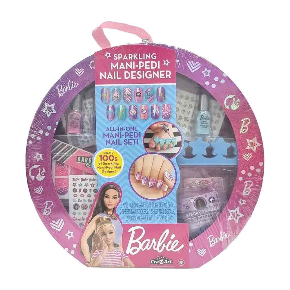Barbie Sparkling Mani-Pedi Nail Designer Set