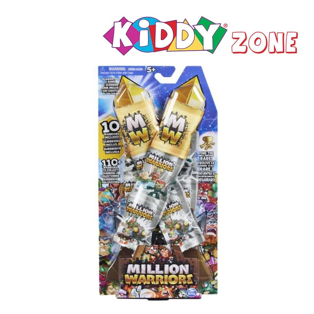 Million Warriors Squad Pack Fig Assorted Cdu