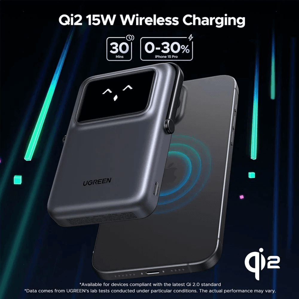 Ugreen Uno Magsafe Power Bank 10000mAh Qi2