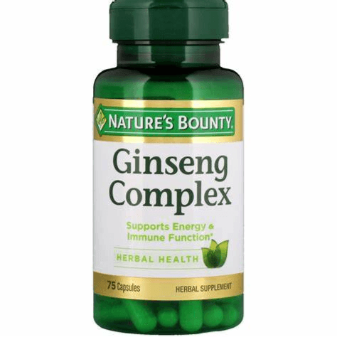 Natures Bounty Ginseng Complex 75 Cap