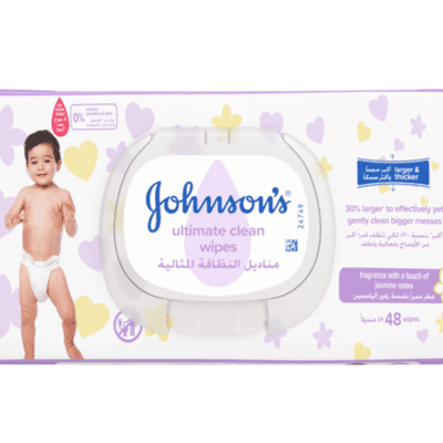 Johnsons Ultimate Clean Wipes 48 Large Wipes 127010