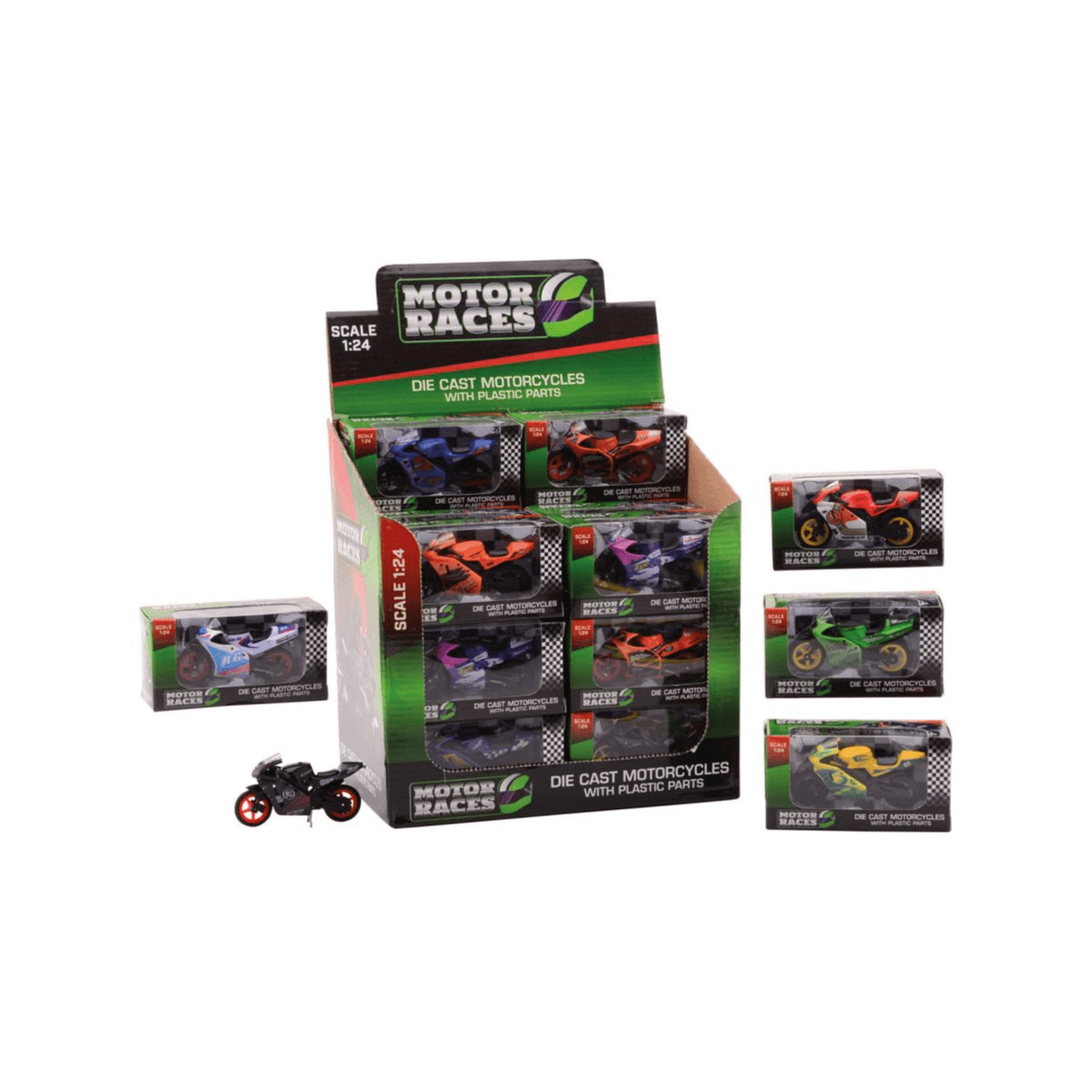 Super Motorcycles Die-Cast 1:24