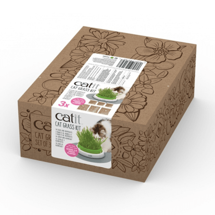 Catit Cat Grass Kit - Set Of 3