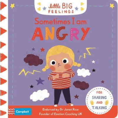 029802 Sometimes I Am Angry (Board Book) By Books, Campbell