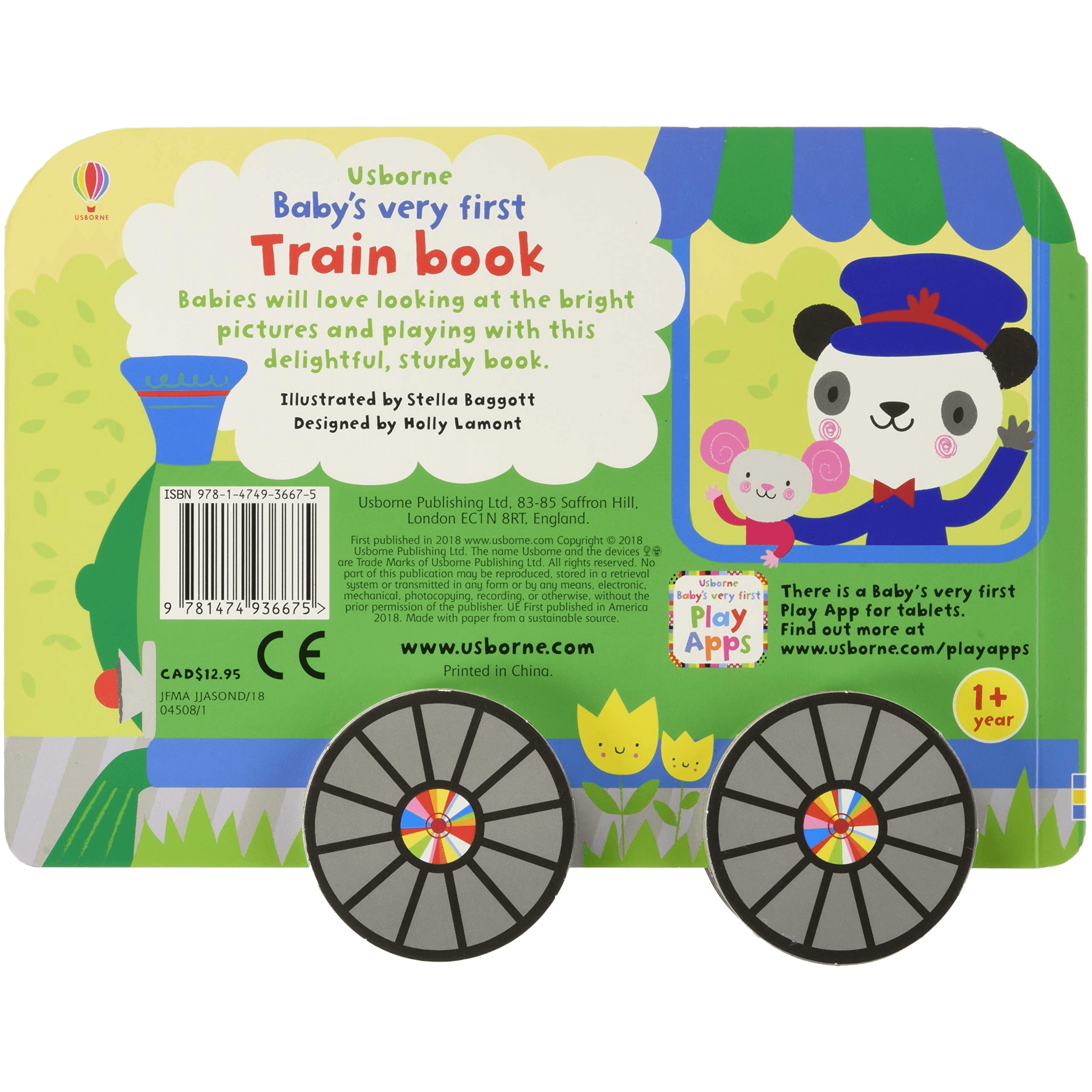 Babys Very First Train Book