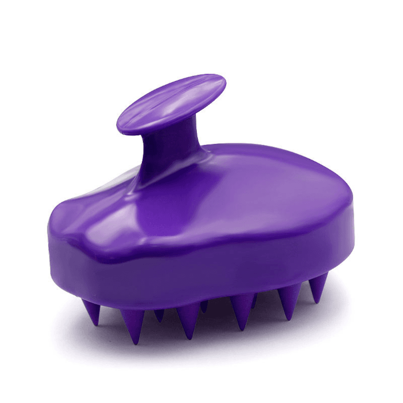 Soft Silicone Wet And Dry Detangling And Scalp Massager Hairbrush