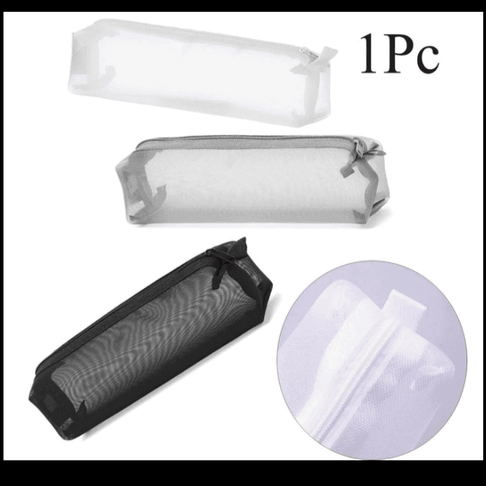 Transparent Mesh Pencil Case (Pccs13_005)